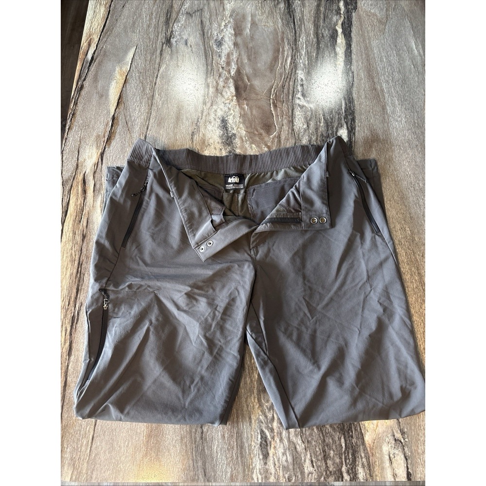 REI Coop Active Pursuits Softshell Pants Mens Hiking Trail Gray Size XL